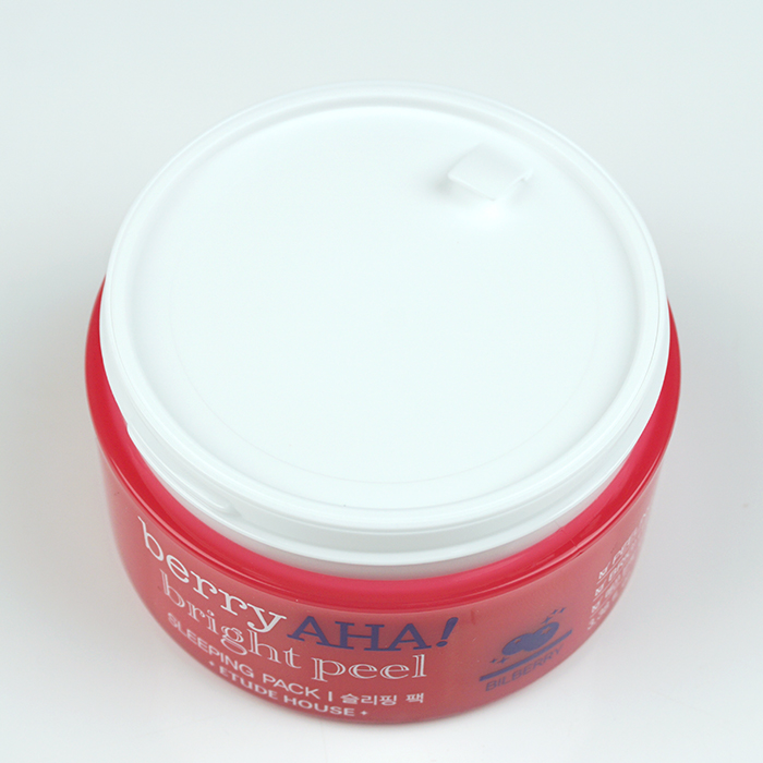 Отшелушивающая ночная маска с экстрактом черники и АНА-кислотами Etude House Berry AHA Bright Peel Sleeping Pack