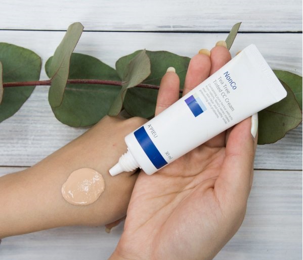 СС крем для проблемной кожи с маслом чайного дерева A'PIEU Nonco Tea Tree Tinted CC Cream