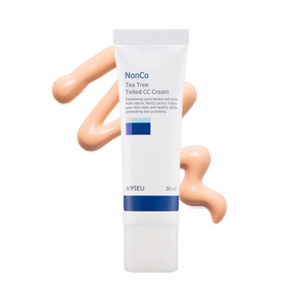 СС крем для проблемной кожи с маслом чайного дерева A'PIEU Nonco Tea Tree Tinted CC Cream